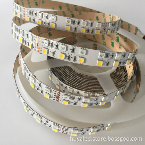 Factory Direct SMD 5050 RGB+W 72 LEDs/m DC24V LED Light Strip